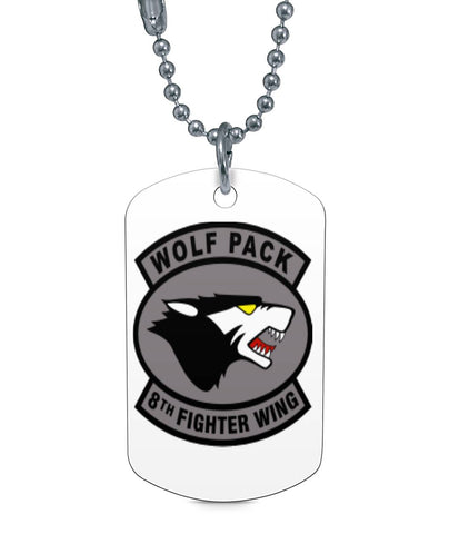 8th Fighter Wing Dog Tag