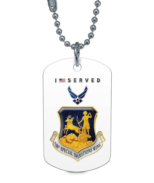 58th Special Operations Wing Dog Tag