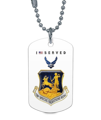 58th Special Operations Wing Dog Tag