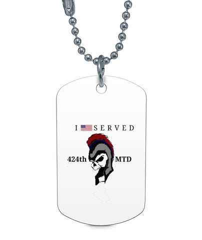 424th Medium Truck Detachment Dog Tag