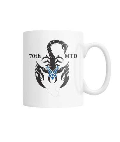 70th Medium Truck Detachment White Coffee Mug