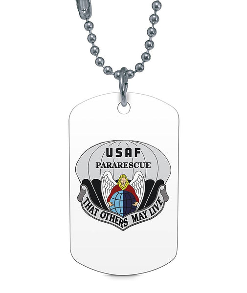 USAF Pararescue Dog Tag