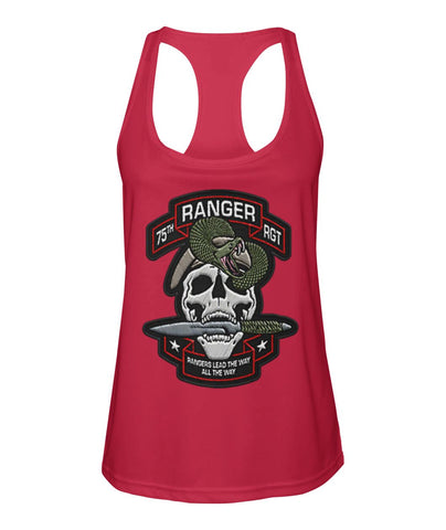 75th Ranger RGT Women's Racerback Sport Tank