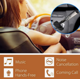 Bluetooth Car Aux Adapter Receiver | Portable Hands-Free | 3.5mm and 6.3mm |
