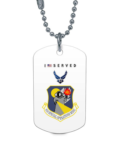 919th Special Operations Wing Dog Tag