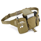 Tactical Waist Bag Military MOLLE Waist Pack Cross Body Sling Bag with Tactical Pouch