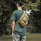 Tactical Waist Bag Military MOLLE Waist Pack Cross Body Sling Bag with Tactical Pouch