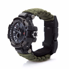 Charlie 1 - Military Survival Watch - 8 in 1 Multi-functional