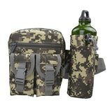 Tactical Waist Bag with Molle Water Bottle Pouch