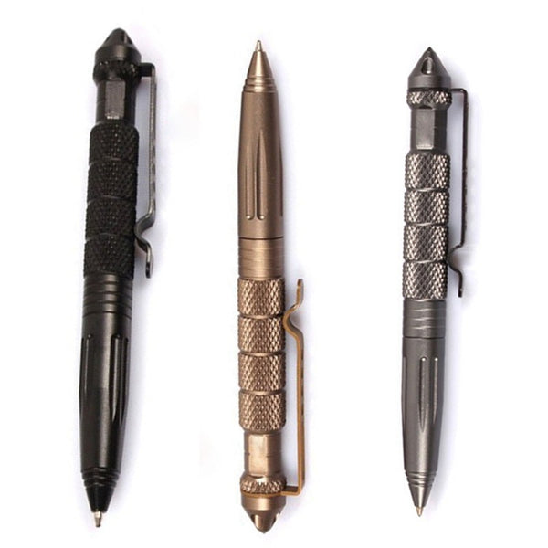 Self - Defense Tactical Pen Aviation Aluminum Anti-skid Travel Camping Self Defense Emergency Survival Tools