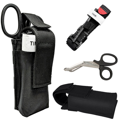 Tactical First Aid Kit Medical Tourniquet Bandage Scissors