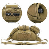 Tactical Waist Bag Military MOLLE Waist Pack Cross Body Sling Bag with Tactical Pouch