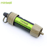 Survival water purifier for outdoor sport,activities and travel