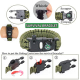 Survival Kit 12 in 1 Fishing Hunting SOS, Survival Gear