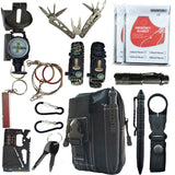 16 in 1 Outdoor survival kit Set Camping Travel Supplies Tactical Multifunction First aid SOS EDC Emergency for Wilderness tools
