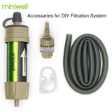 Survival water purifier for outdoor sport,activities and travel