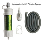 Survival water purifier for outdoor sport,activities and travel