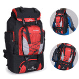 Outdoor Sport 80L Camping Hiking Travelling Backpack Trekk Sports Bags Rucksack Mountain Climb Equipment Men Women Teengers