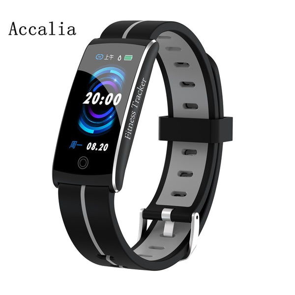 Smart Fitness Bracelet-Waterproof- Blood Pressure Heart Rate - Android IOS