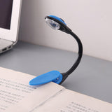 LED Clip Booklight Mini Clip-On Flexible Bright LED